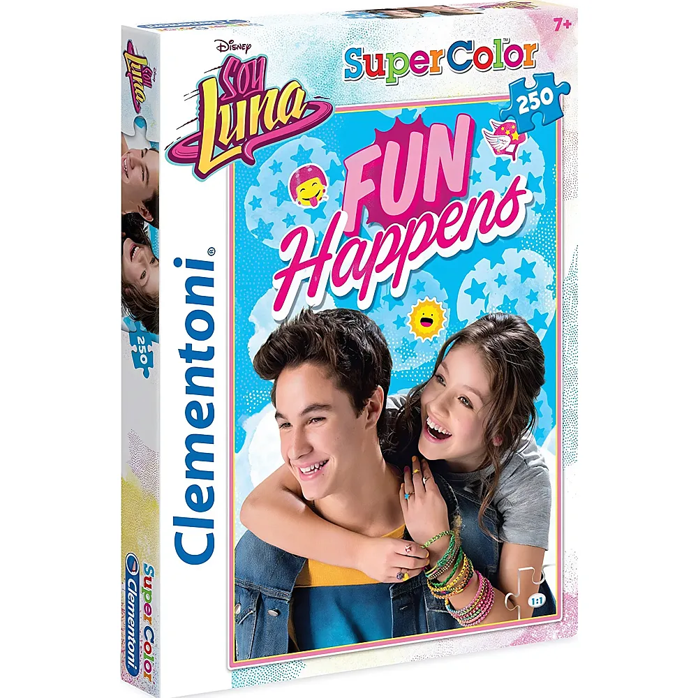 Clementoni Puzzle Supercolor Soy Luna - Fun Happens - 250 Teile