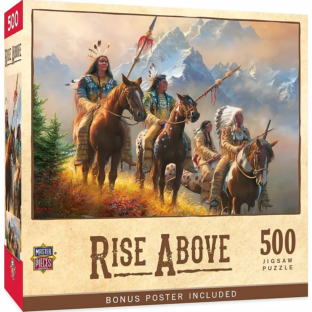 Master Pieces Puzzle Tribal Spirit - �ber den Dingen - 500 Teile
