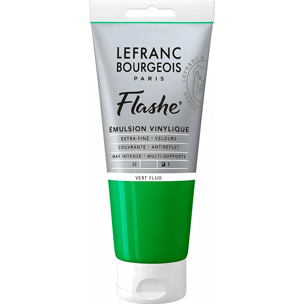 Lefranc Bourgeois Lfb Flashe Acryl 80ml Tube Fluogrn - Suche