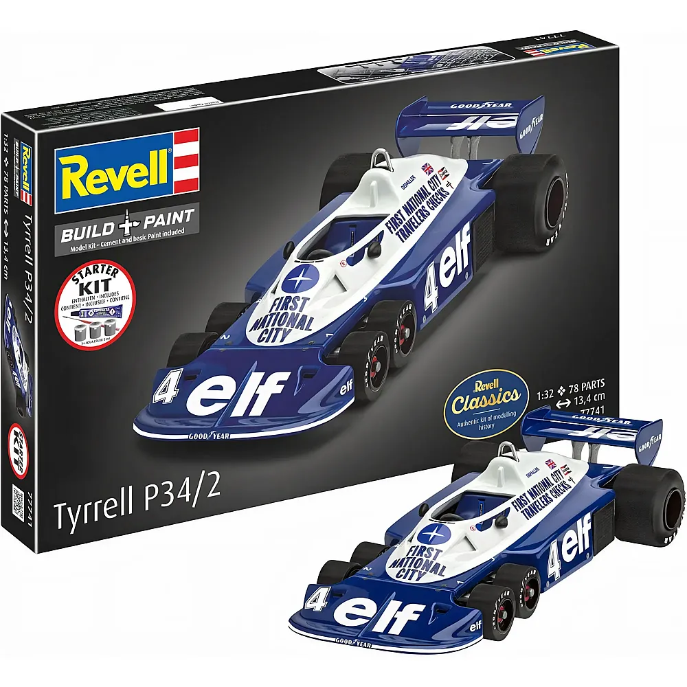 Revell Tyrrell P34/2 6-Wheeler - Marche