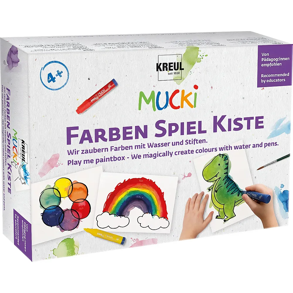 Kreul Mucki Farben Spiel Kiste Aquarell | Malsets