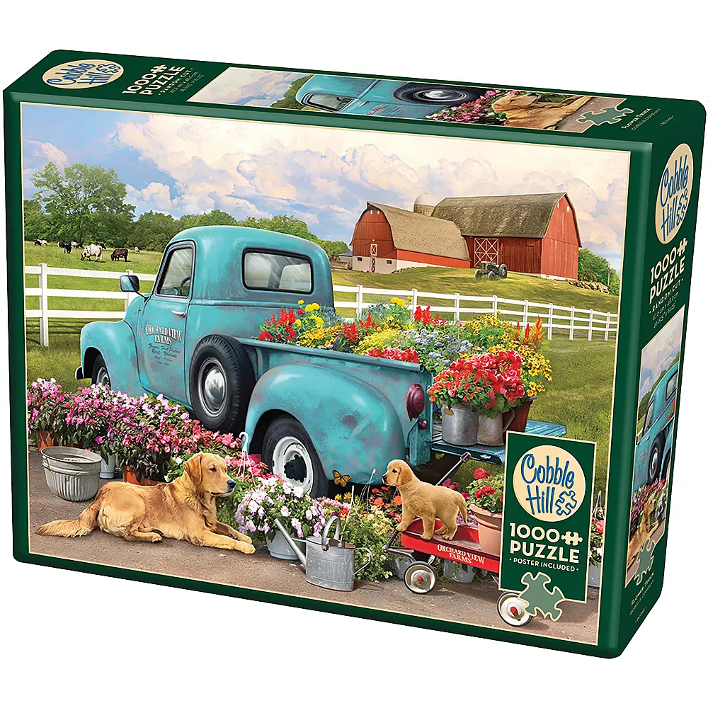 Cobble Hill Puzzle Flower Truck 1000Teile