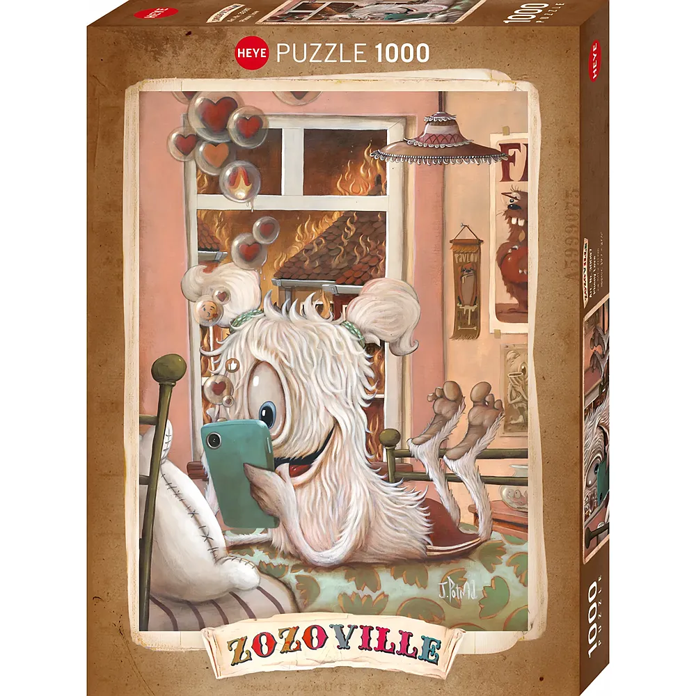 Heye Puzzle Zozoville Phony Love 1000Teile