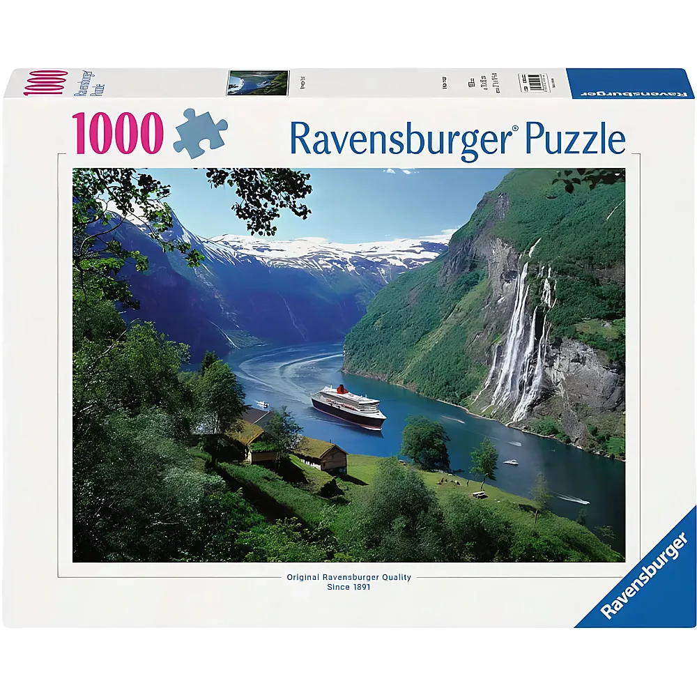 Ravensburger Puzzle Norwegischer Fjord - 1000 Teile