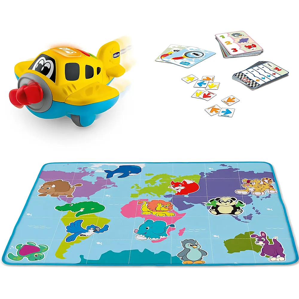 Chicco Abenteuer Airline, Mein Erstes Codieren - Franz�sisch