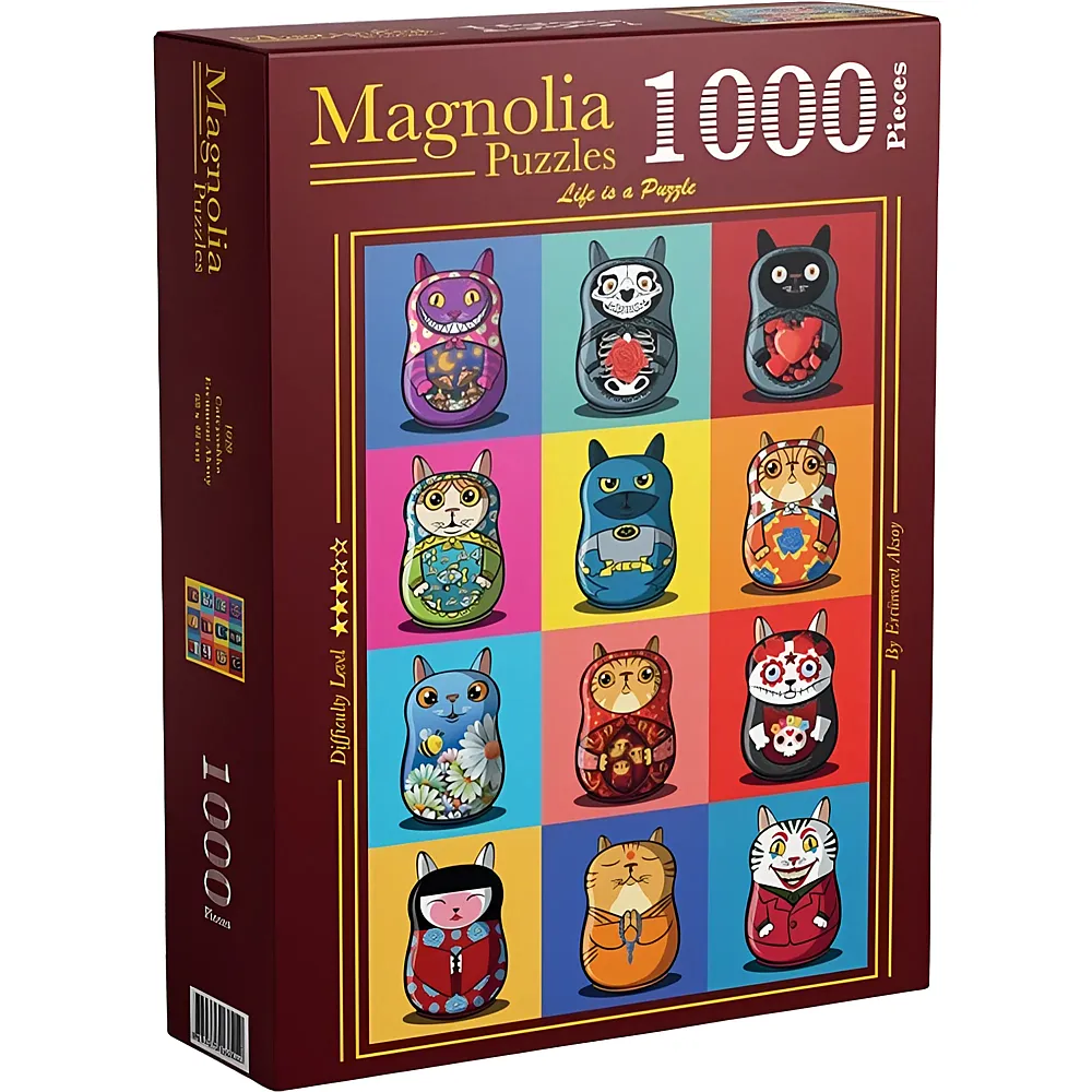 Magnolia Puzzle Catryoshka 1000Teile
