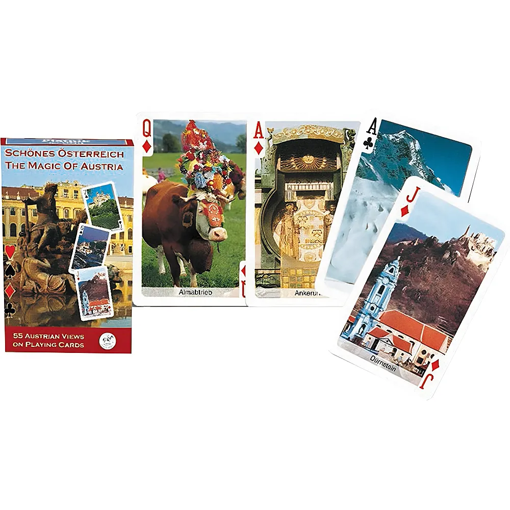 Piatnik Collectors Cards Bridge, Schnes sterreich | Kartenspiele