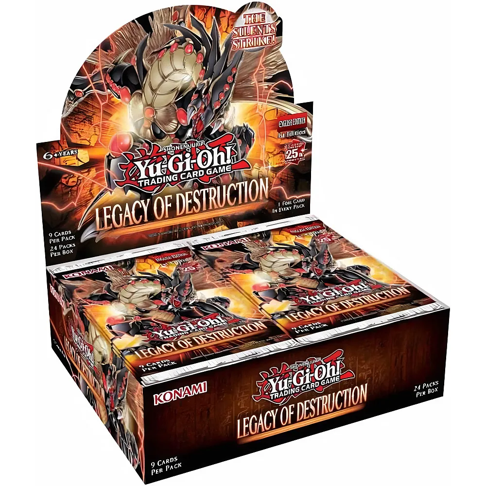 Konami Yu-Gi-Oh Legacy of Destruction Display - Deutsch | Sammelkarten