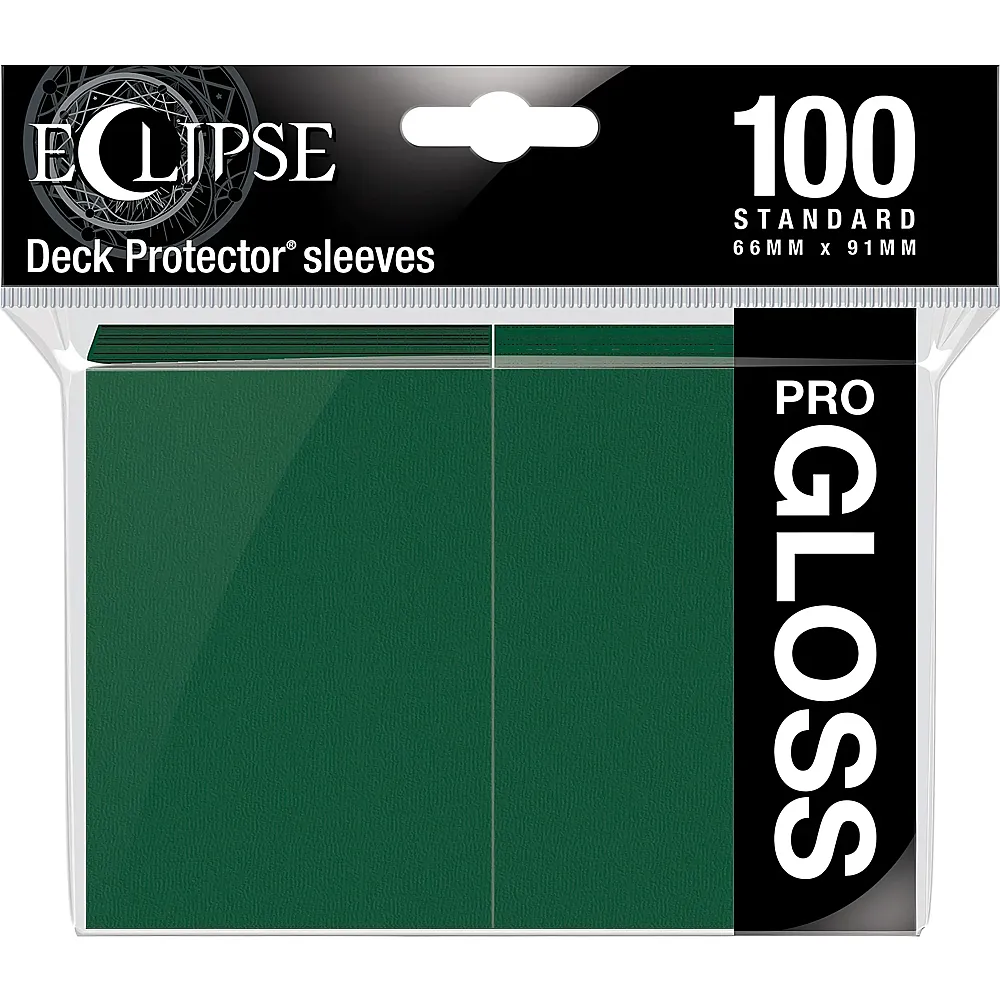 Ultra Pro Eclipse Gloss Deck Protector Standard Grn 100Teile
