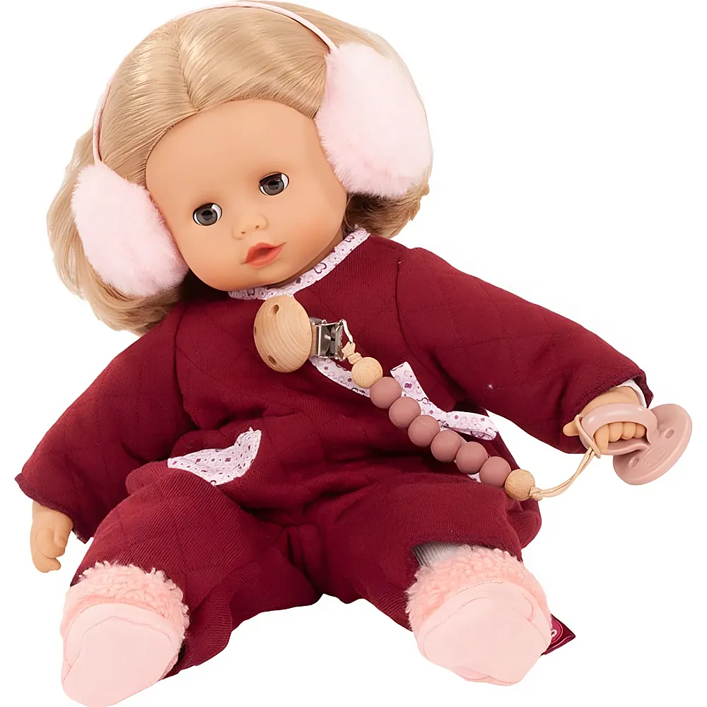 G�tz Muffin Weichk�rper-Puppe mit Ohrw�rmer und Schlafaugen 33cm