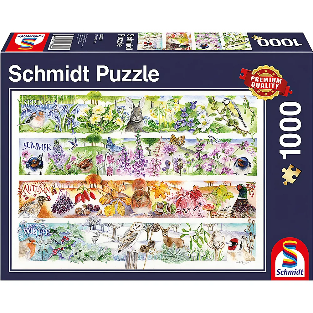 Schmidt Puzzle Jahreszeiten 1000Teile