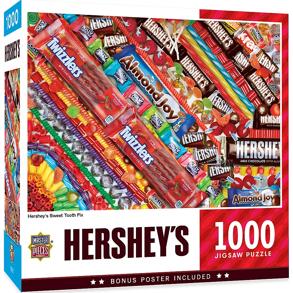 Master Pieces Puzzle Hershey's Sweet Tooth Fix 1000Teile