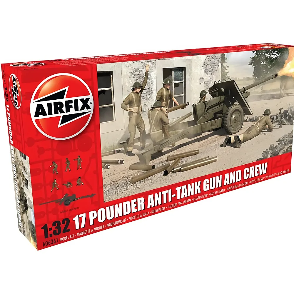 Airfix 17 Pdr Anti-Tank Gun