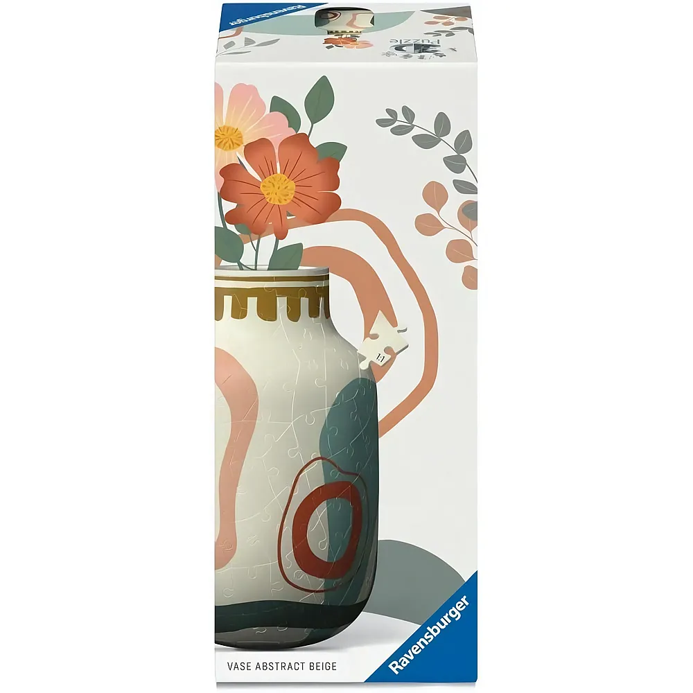 meinspielzeug - Ravensburger Puzzle Vase Organic Beige - 162 Teile | 3D Puzzle