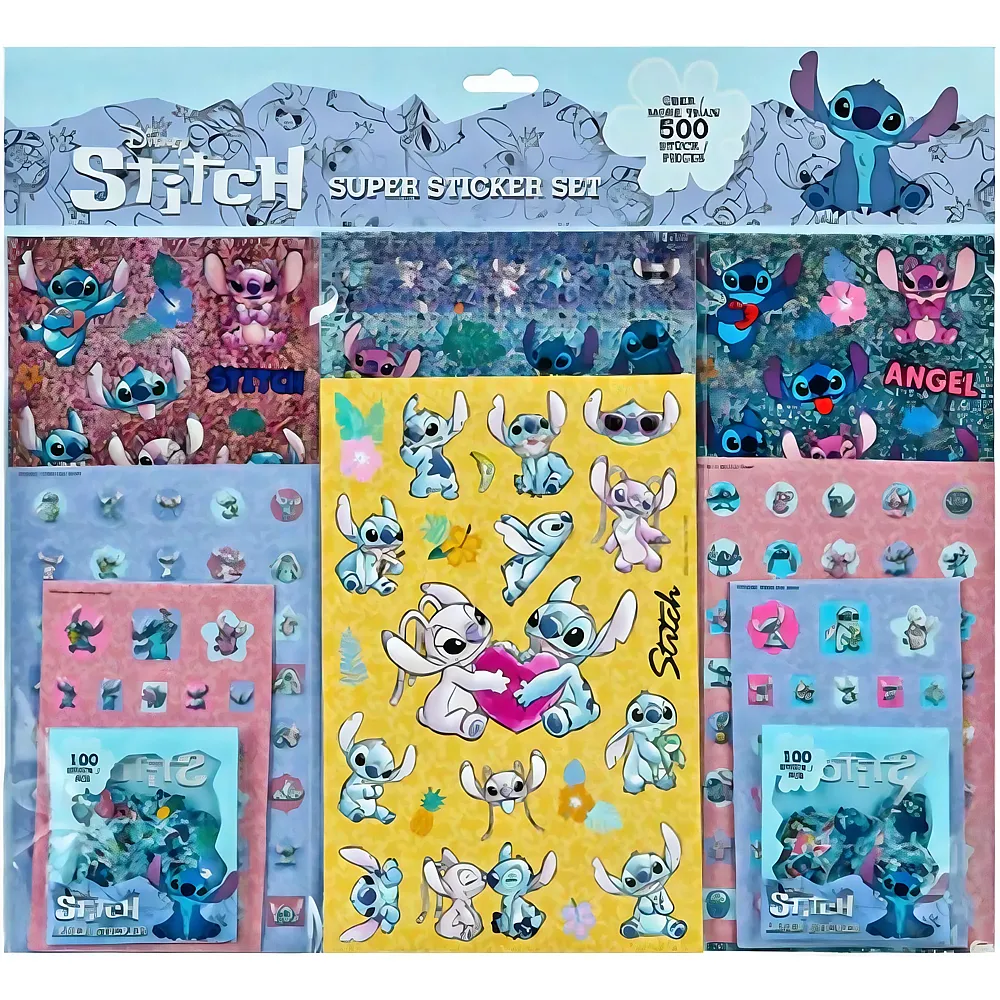Undercover Super Sticker Set - Suche