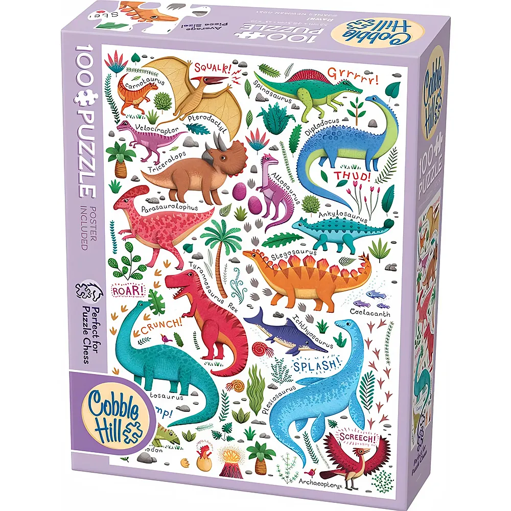Cobble Hill Puzzle 100 Teile XXL Teile - Rawr