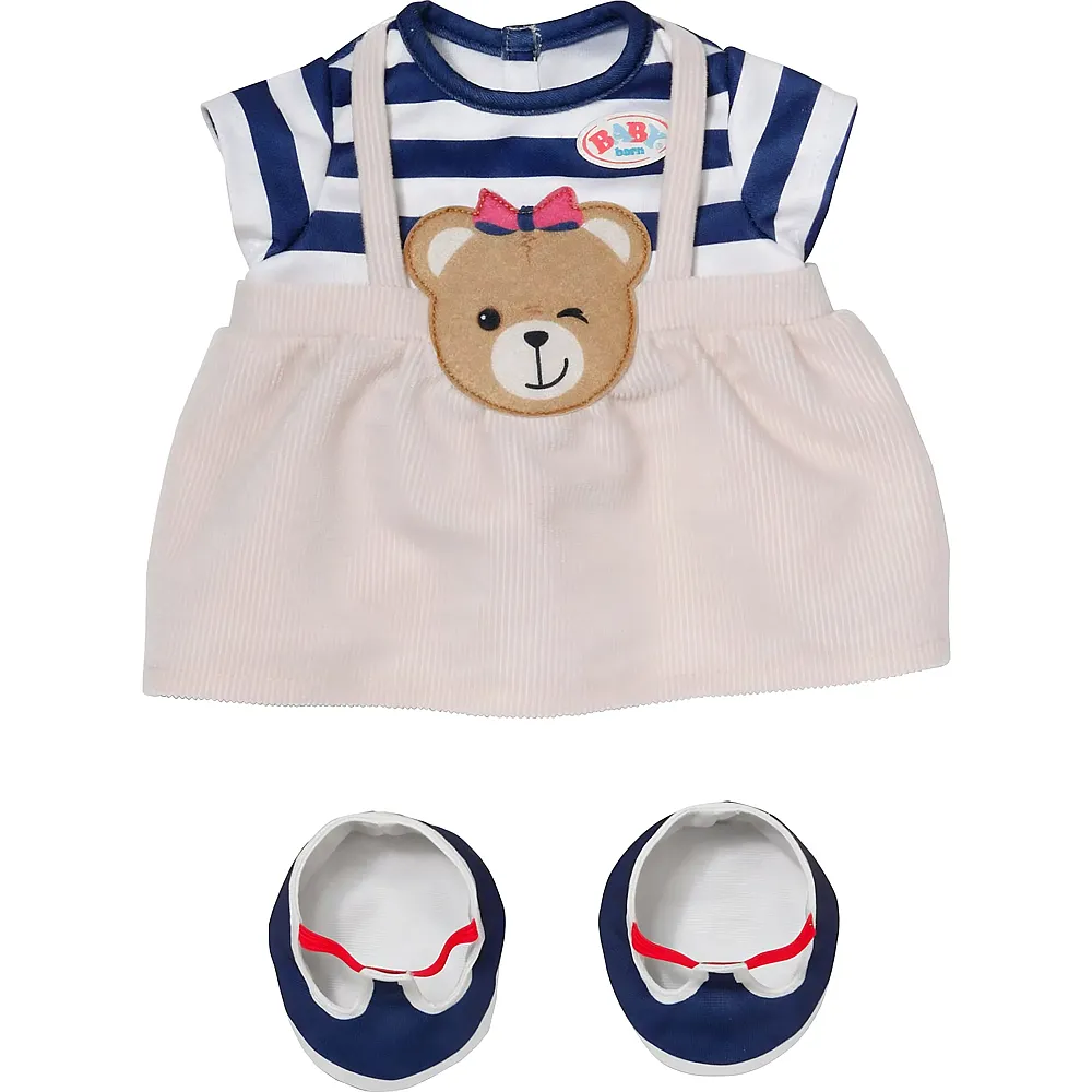 Zapf Creation Baby Born Teddy Kleid - 43 cm | Puppenkleider