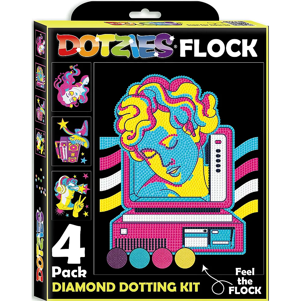 Diamond Dotz Dotzies Diamond Painting Neon Retro Klassiker