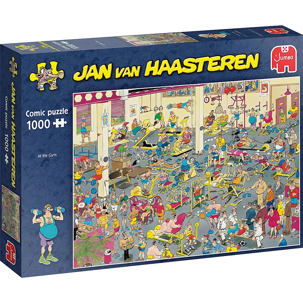 Jumbo Puzzle Jan van Haasteren At the Gym - 1000 Teile