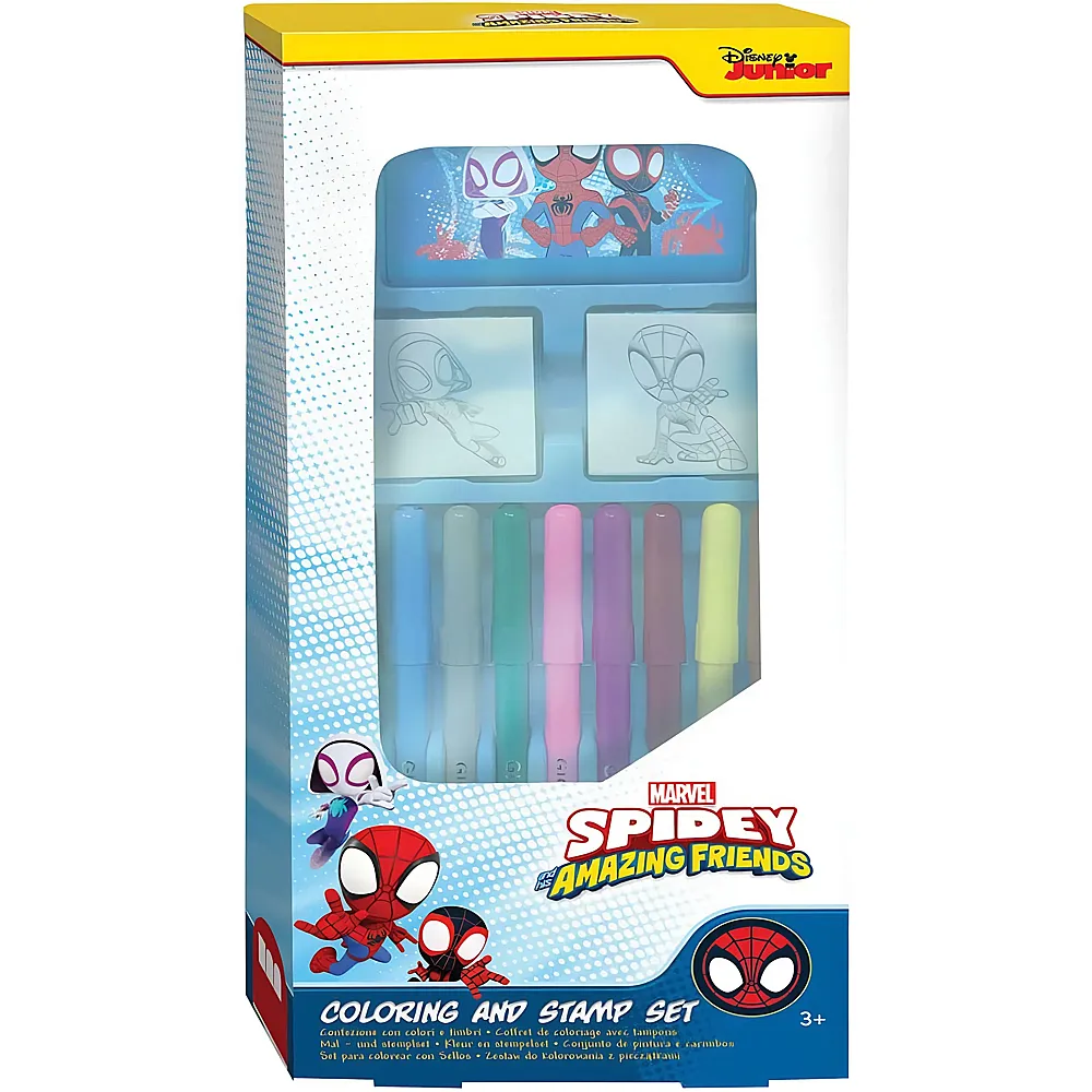 Multiprint Spiderman Kit de tampons Spidey