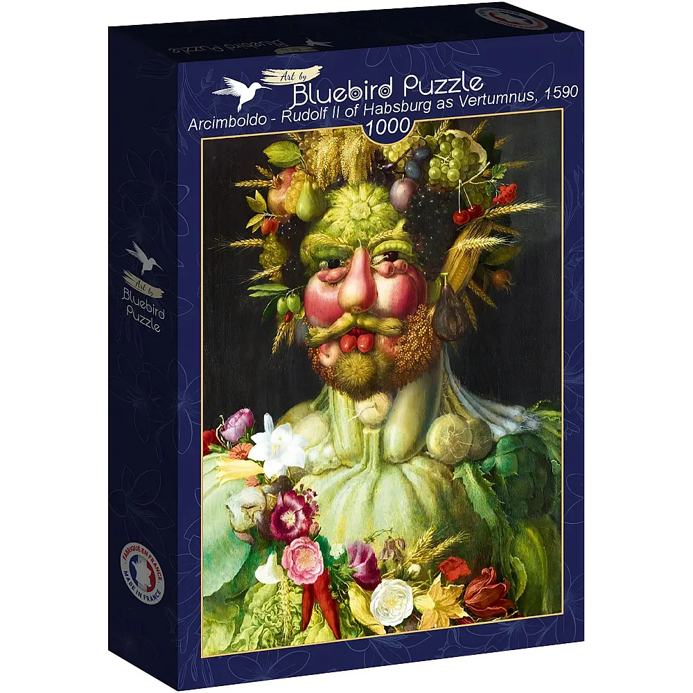 Bluebird Puzzle Giuseppe Arcimboldo Rudolf II of Habsburg as Vertumnus, 1590 - 1000 Teile