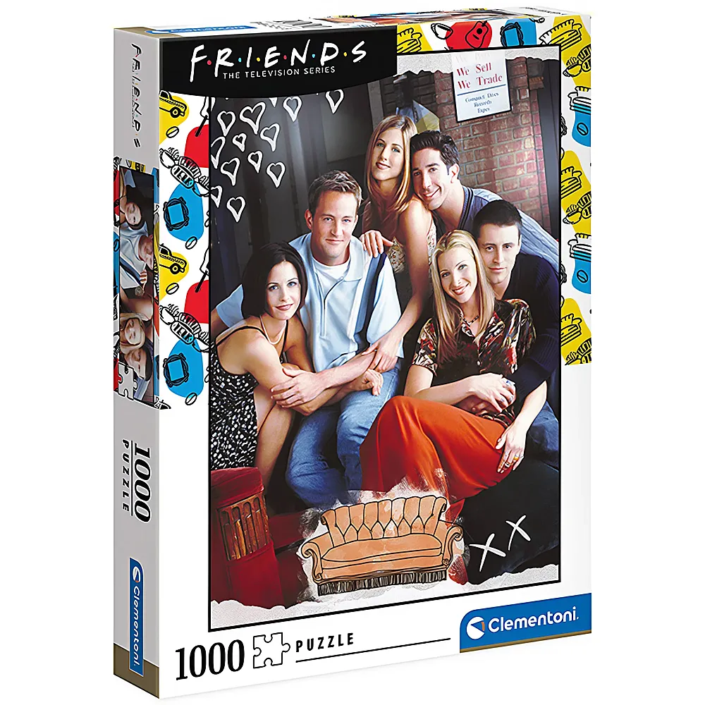 Clementoni Puzzle Friends - 1000 Teile