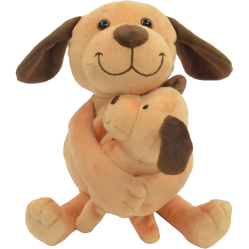 K�gler Labertier Hund Senta und Baby Cora mit Wiedergabefunktion - 23 cm