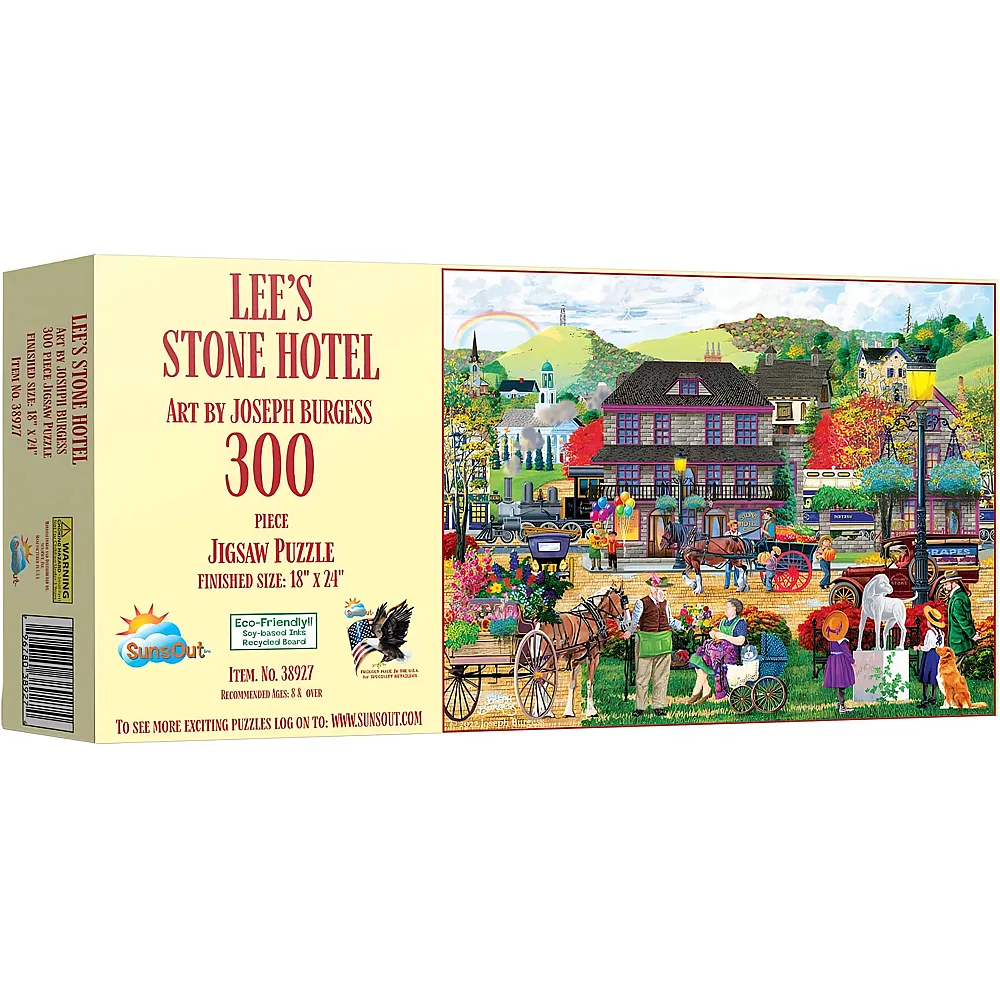 SunsOut Puzzle Joseph Burgess Lee's Stone Hotel - 300 Teile
