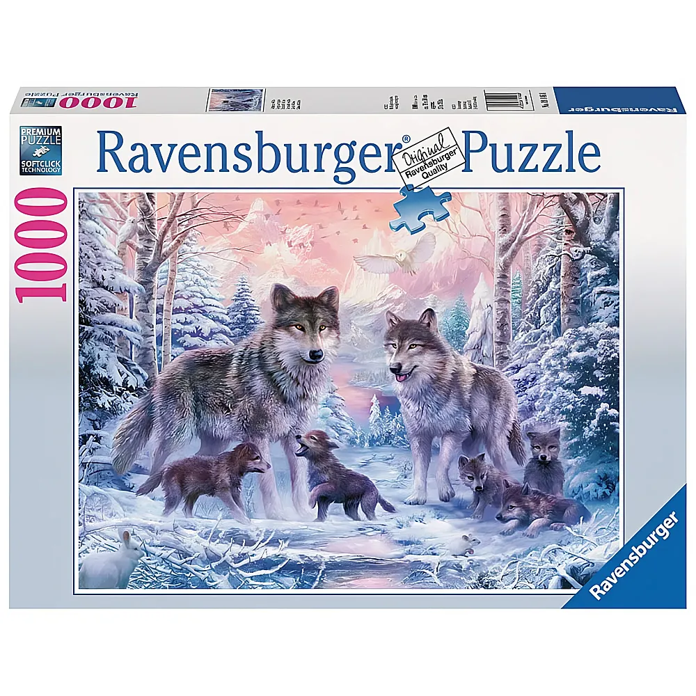 Ravensburger Puzzle Arktische Wlfe 1000Teile