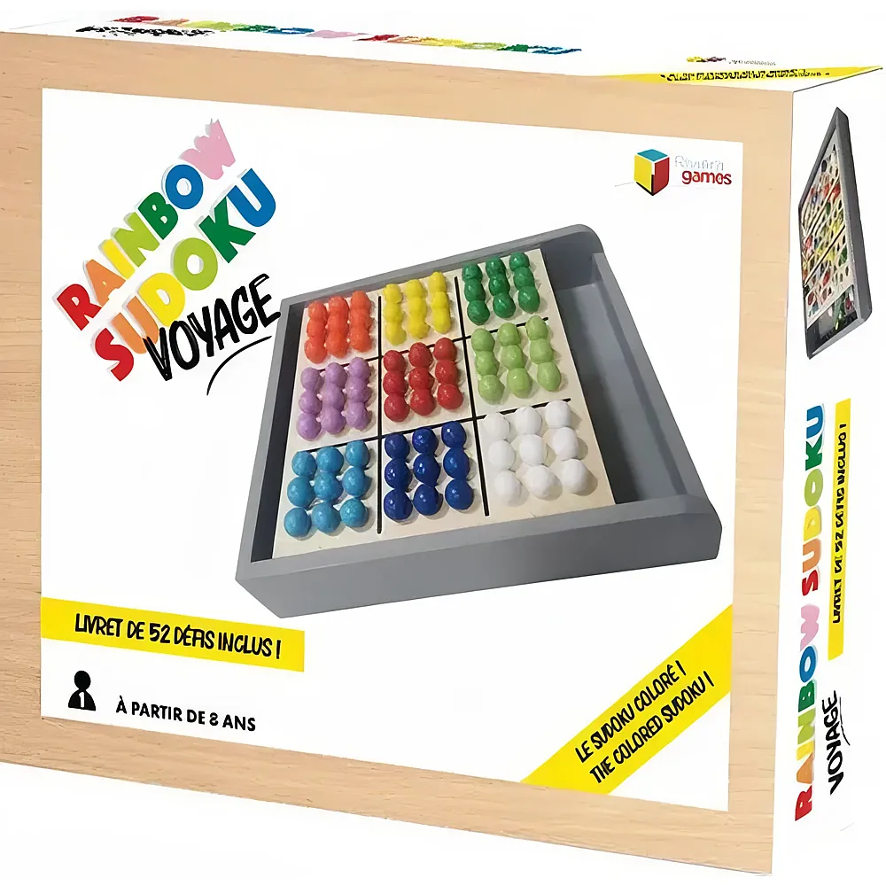 Riviera Games Rainbow Sudoku Voyage fr-en