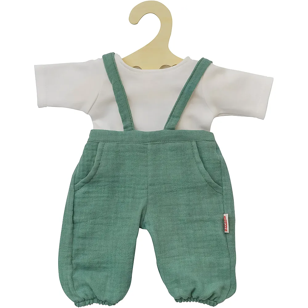 Heless Puppen-Latzhose mit T-Shirt - 28 - 35 cm