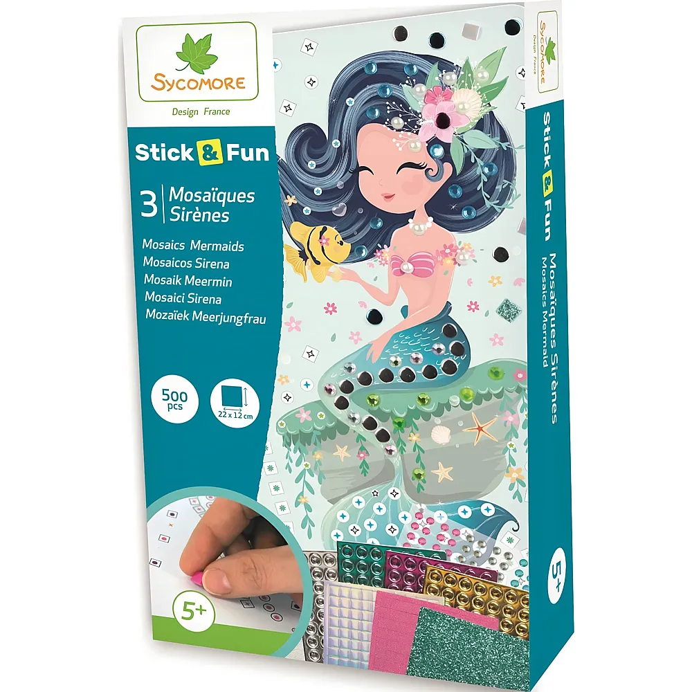 Sycomore Stick'n Fun Mini Mosaique- Sirenes fr-de-it