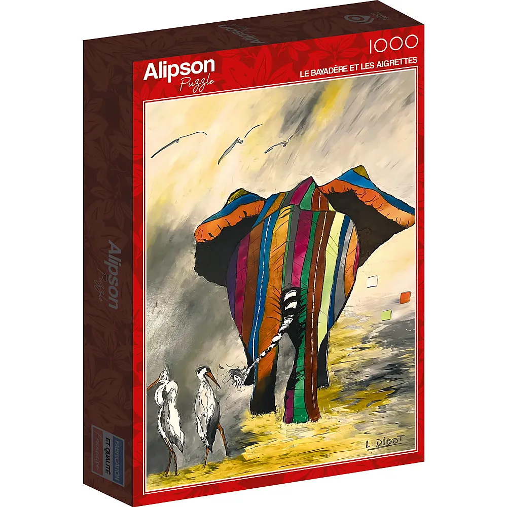 Alipson Puzzle Le Bayad�re et les Aigrettes - 1000 Teile