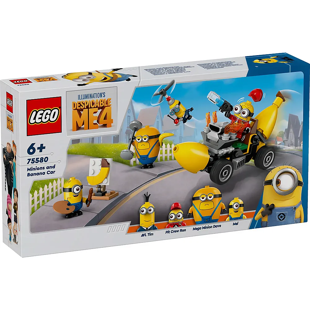 LEGO Minions und das Bananen Auto 75580