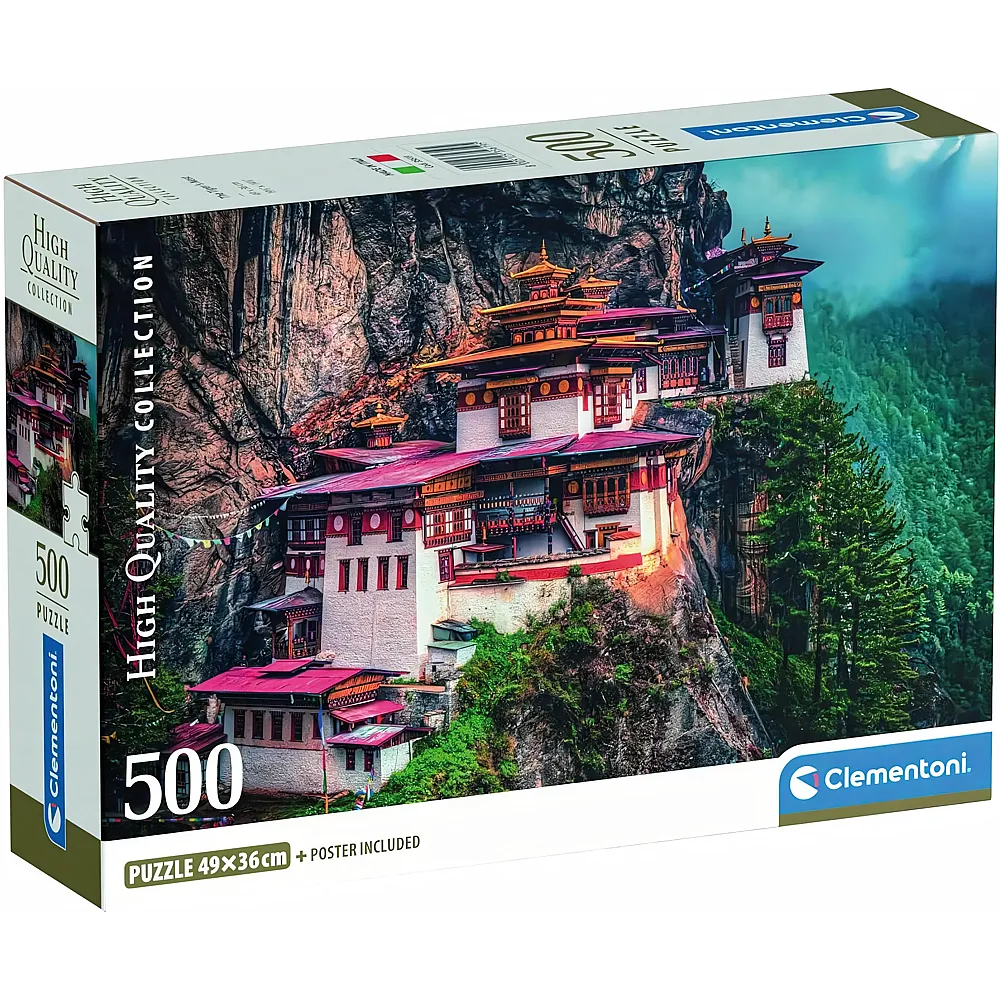 Clementoni Puzzle Taktsang Kloster Buthan 500Teile