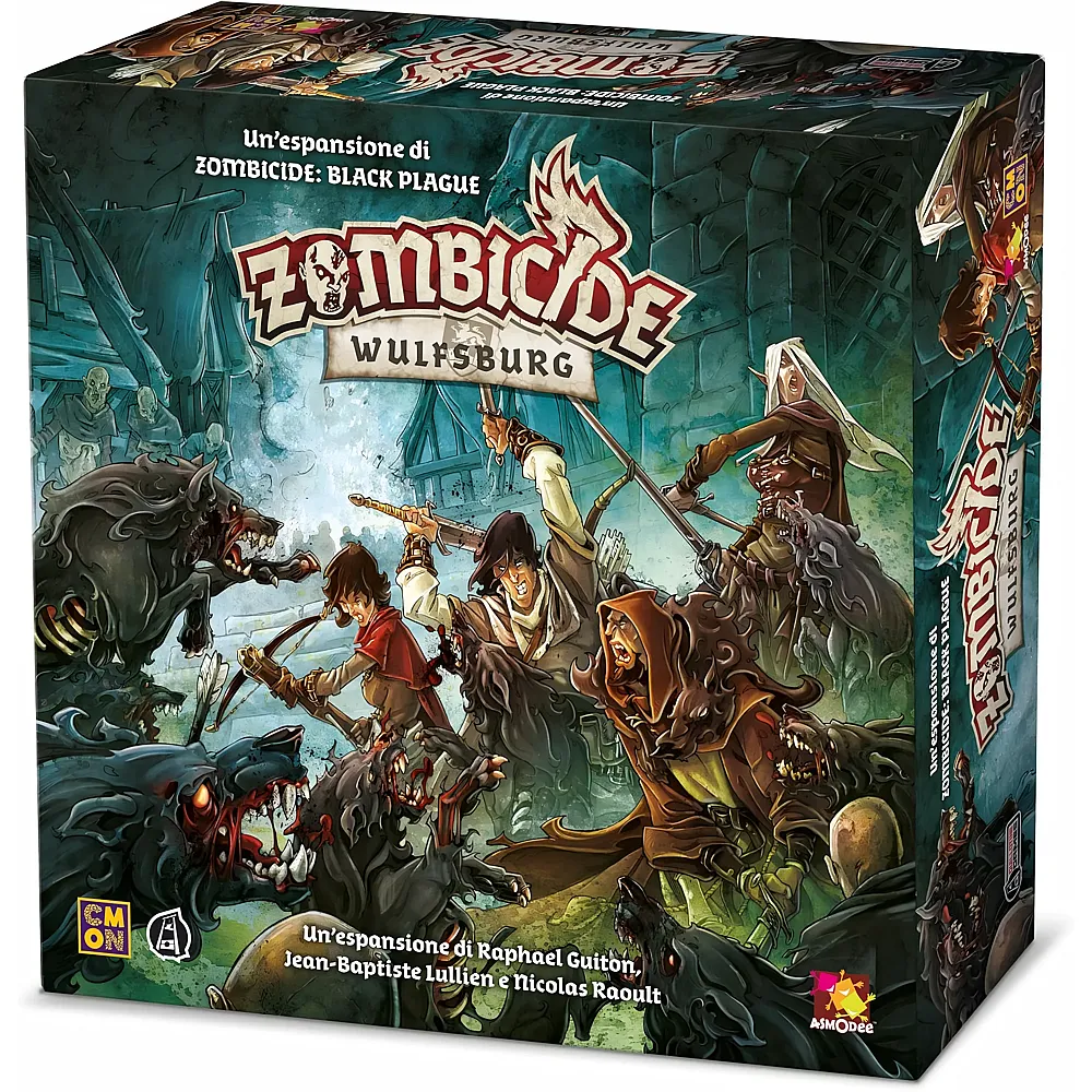 CMON Zombicide Black Plague Wulfsburg - Italiano