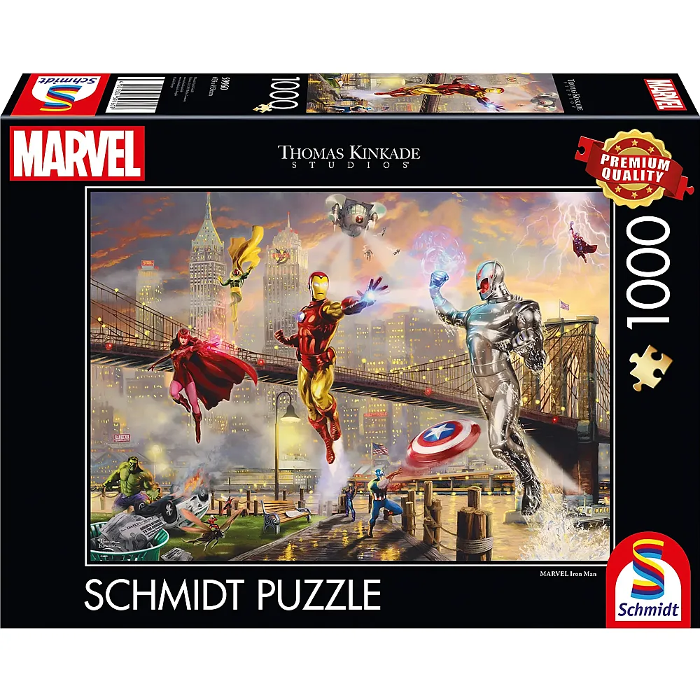Schmidt Puzzle Thomas Kinkade Iron Man - 1000 Teile