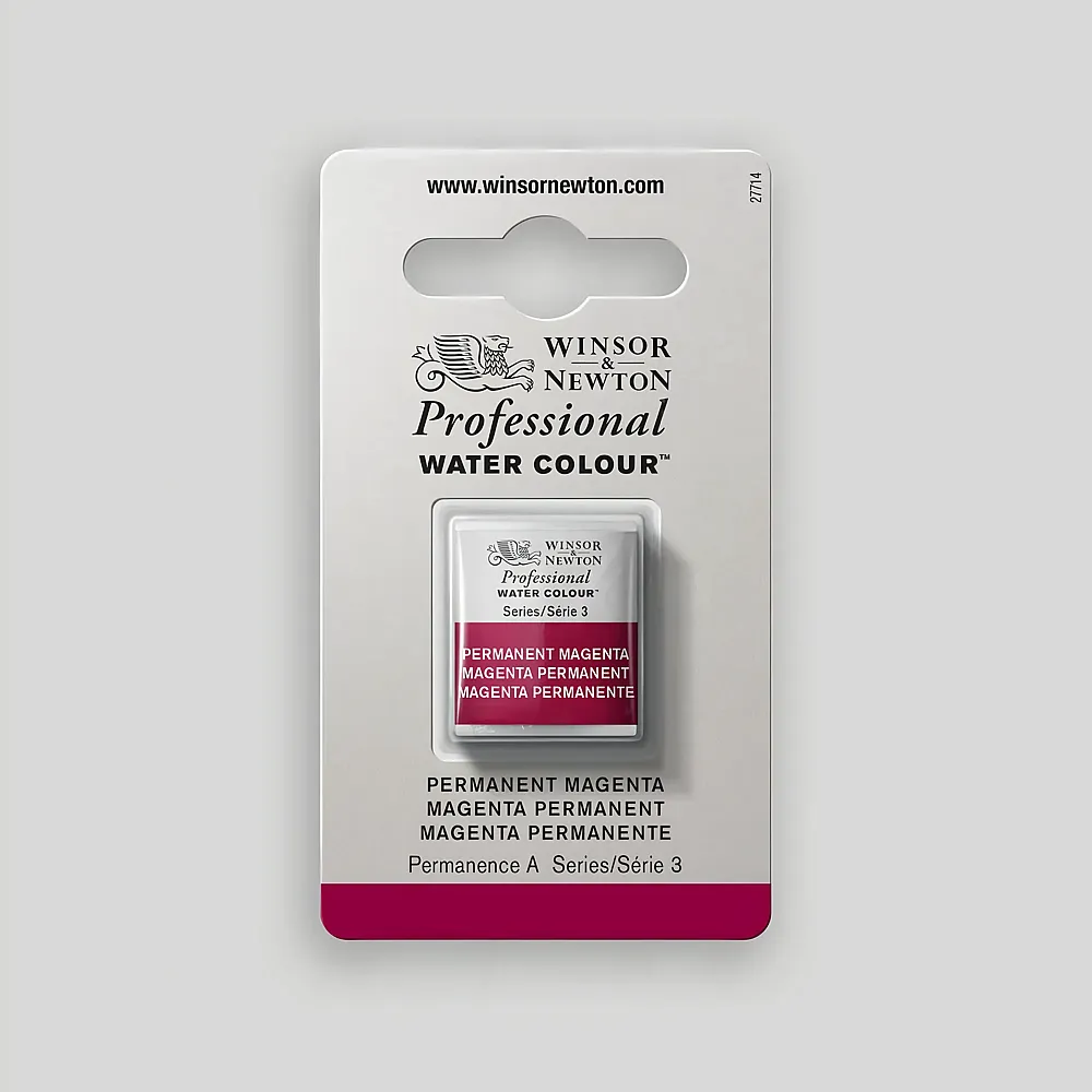 meinspielzeug - Winsor & Newton W&n Prof. Water Colour 1/2 Npfchen Permanentmagenta
