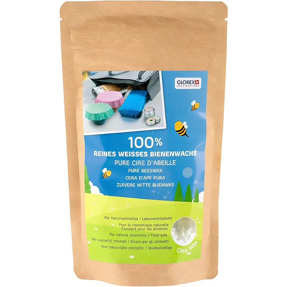 Glorex Bienenwachs weiss 200 g