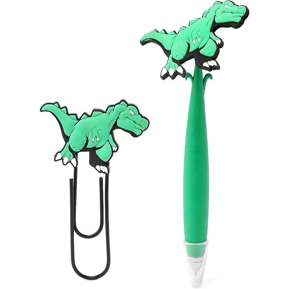 Toi-Toys Dinosaurier-Mega-B�roklammer mit Stift