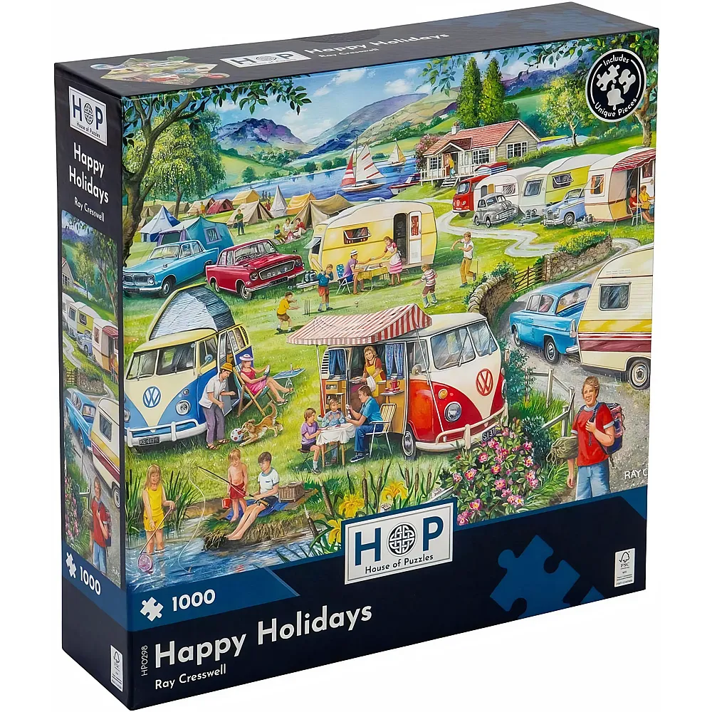 HOP - House of Puzzles Happy Holidays 1000Teile