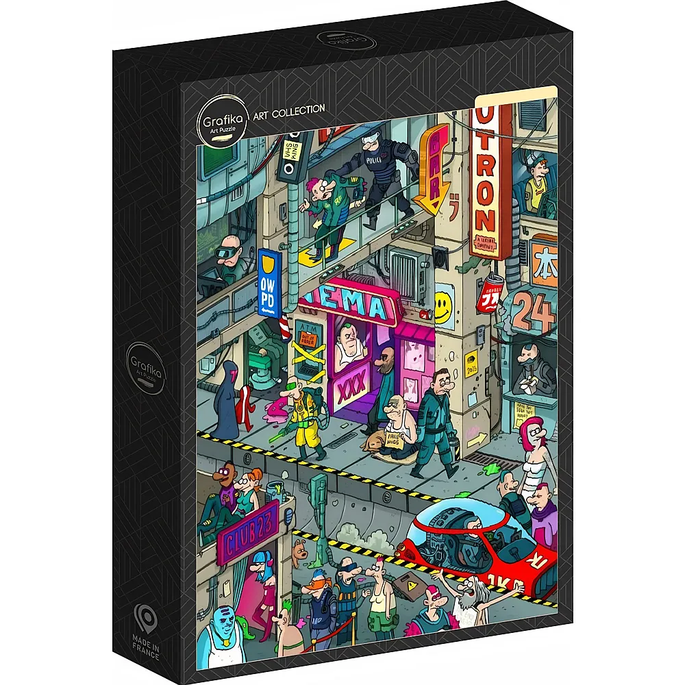 Grafika Puzzle Art Collection Cyberpunk 500Teile