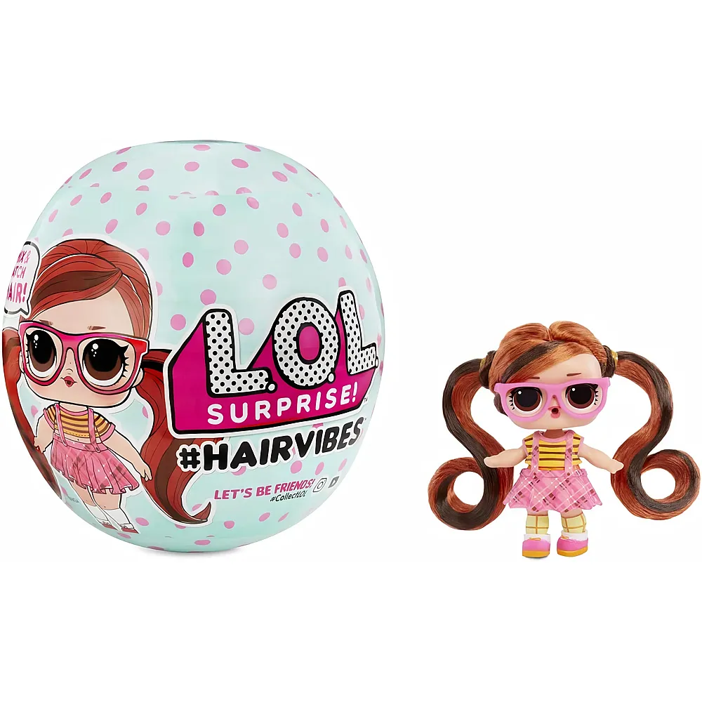 MGA L.O.L. Surprise Sammelpuppen mit 15 �berraschungen und verschiedenen Frisuren - Hairvibes
