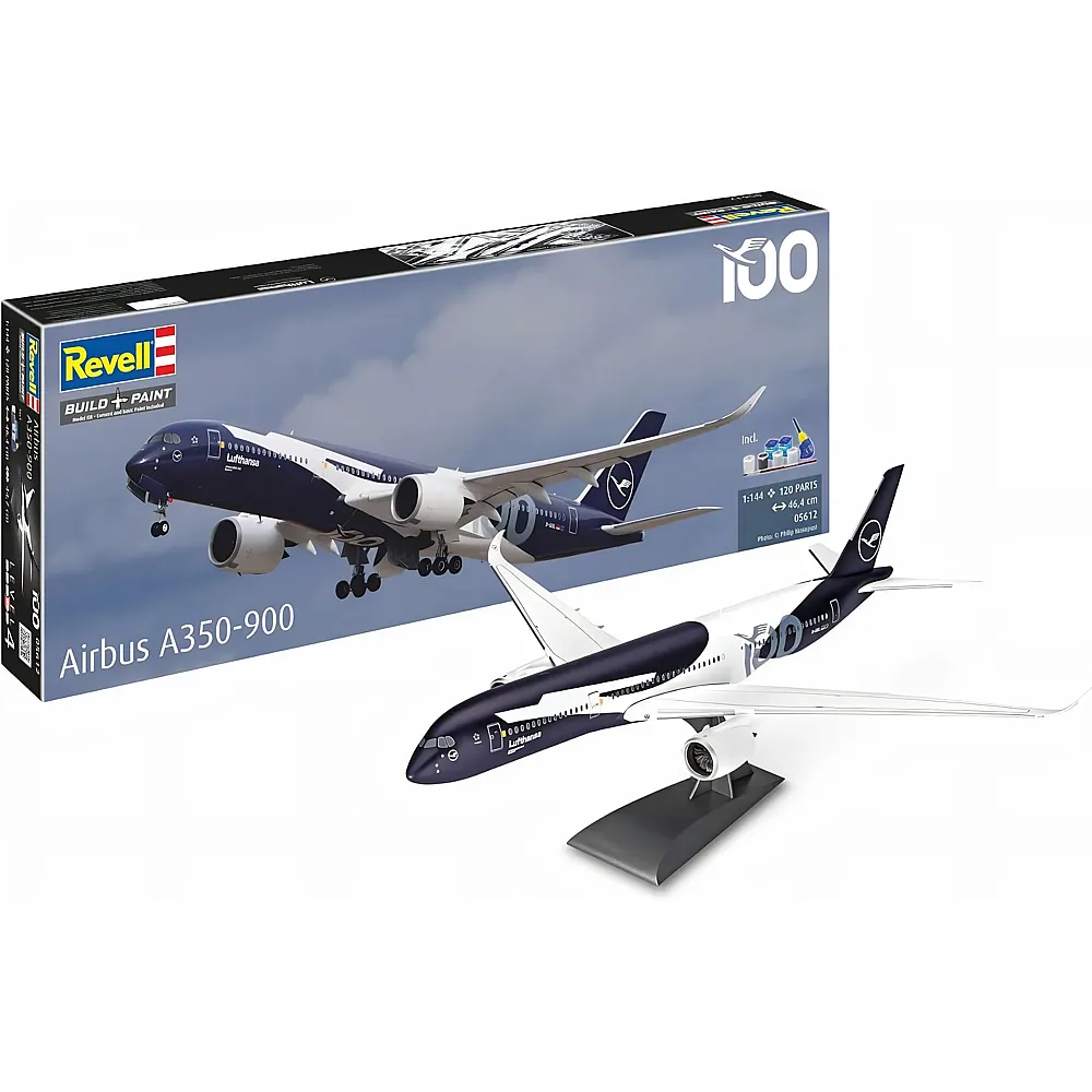 Revell Set A350-900 Lufthansa 100years - Marche