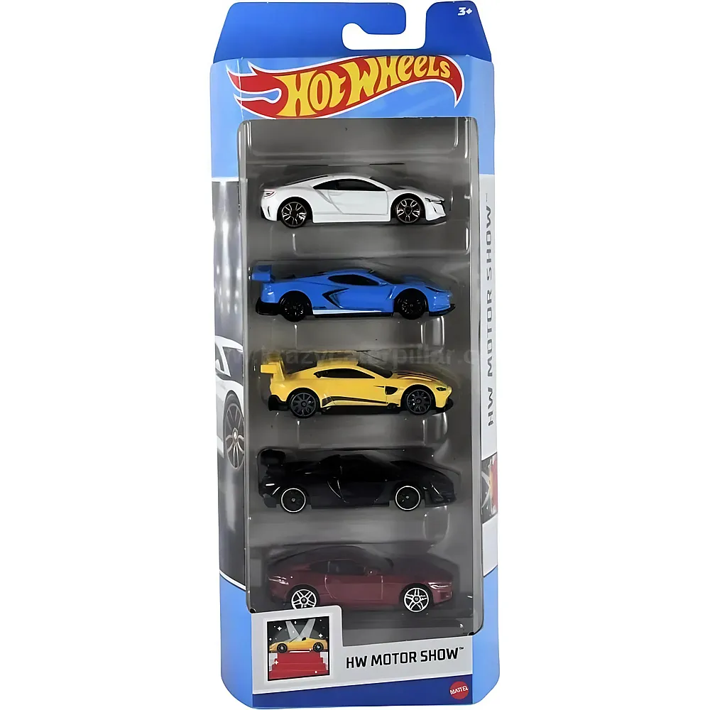 Hot Wheels 5er Geschenkset HW Motor Show - 1:64 | Autos