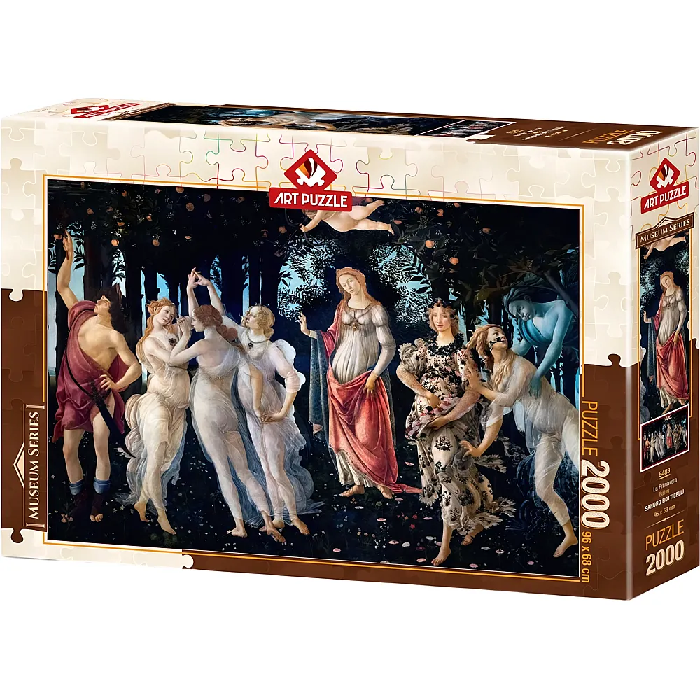 Art Puzzle Sandro Botticelli - La Primavera - 2000 Teile