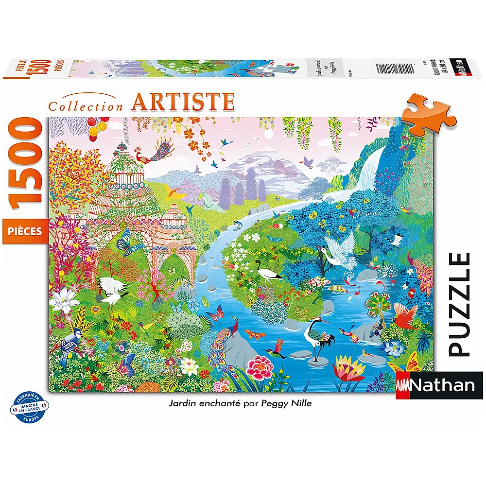 Nathan Puzzle Collection Artiste Peggy Nille - Enchanted Garden 1500Teile