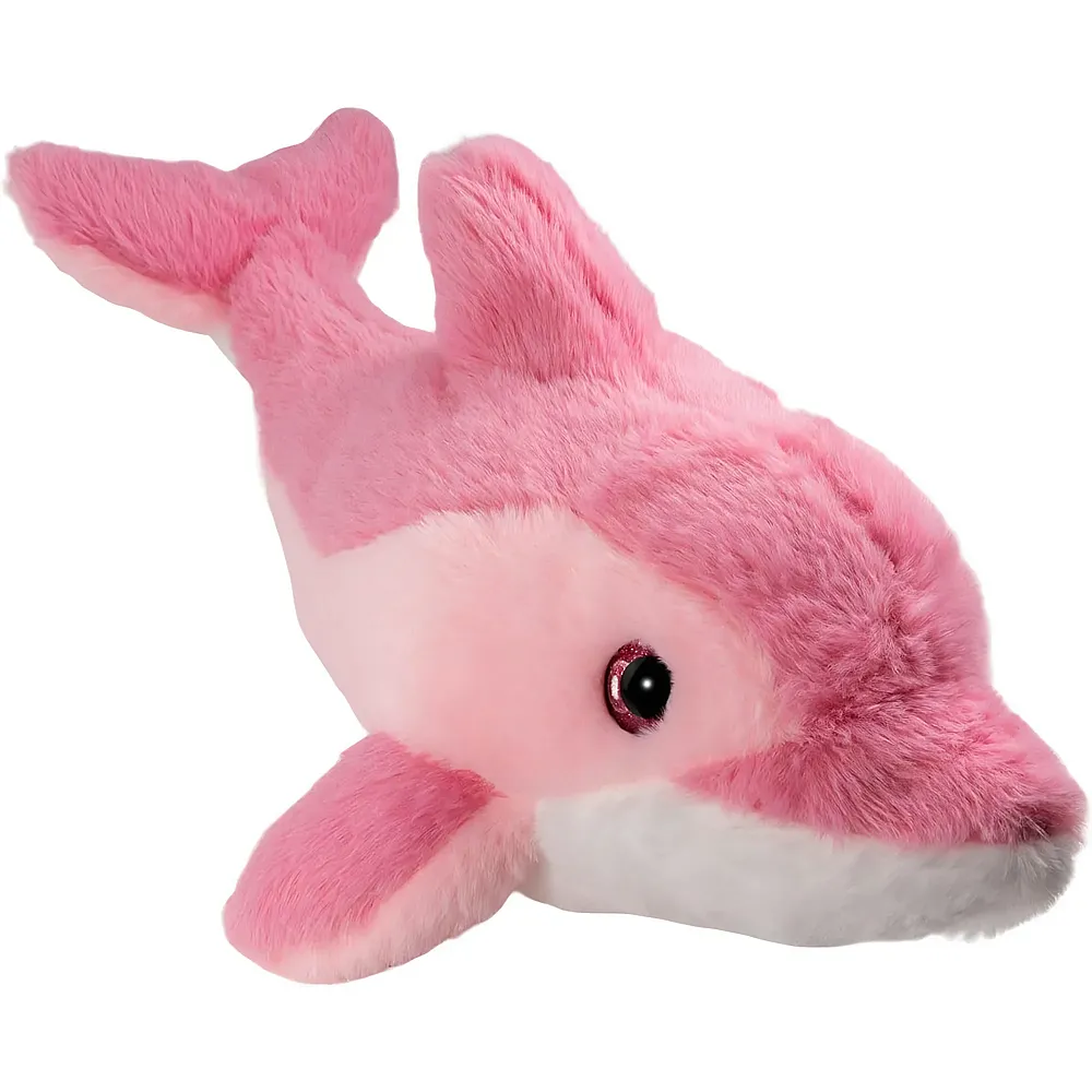 Carl Dick Delfin mit Glitzer-Augen Rosa - 40 cm