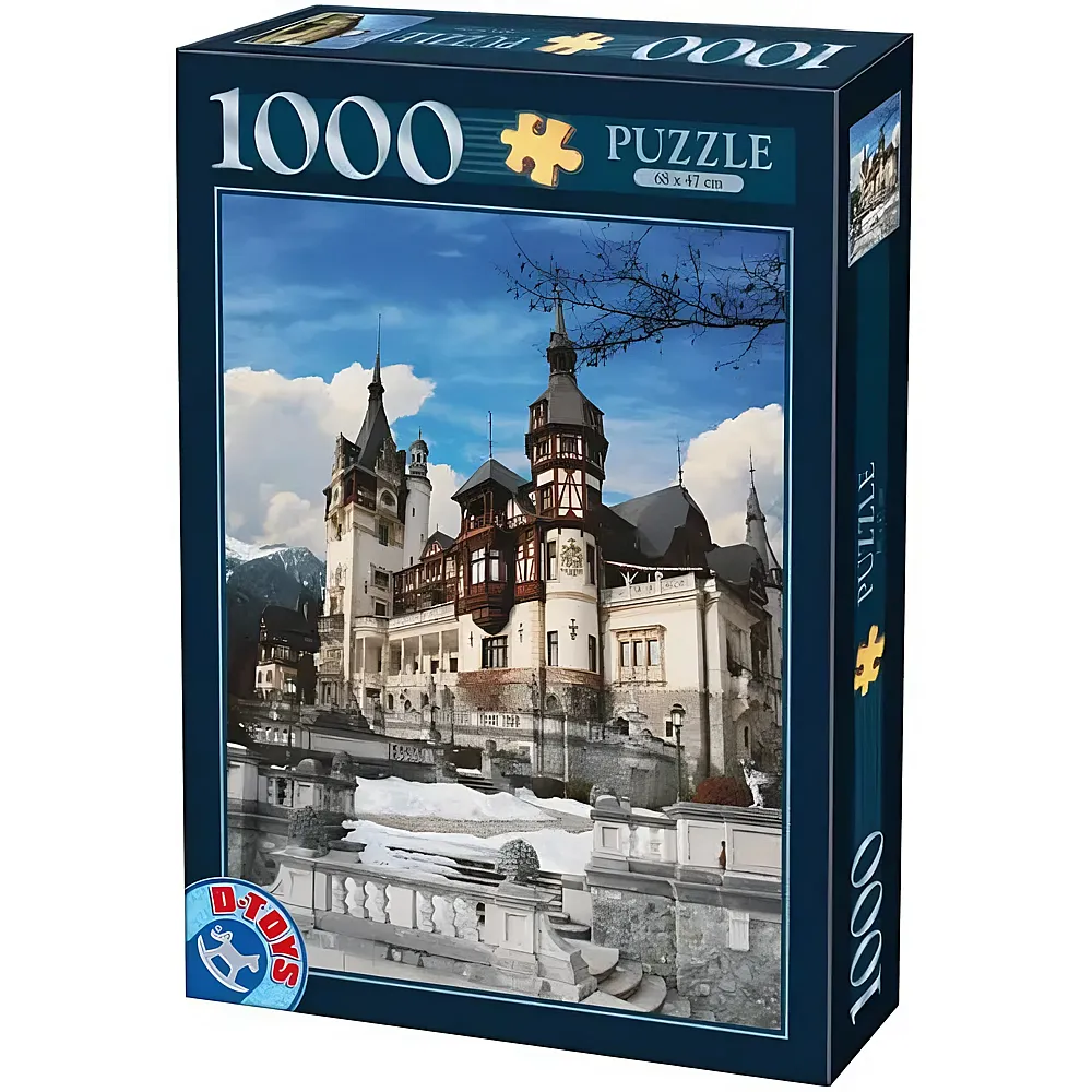 DToys Puzzle Romania : Peles Castle - 1000 Teile