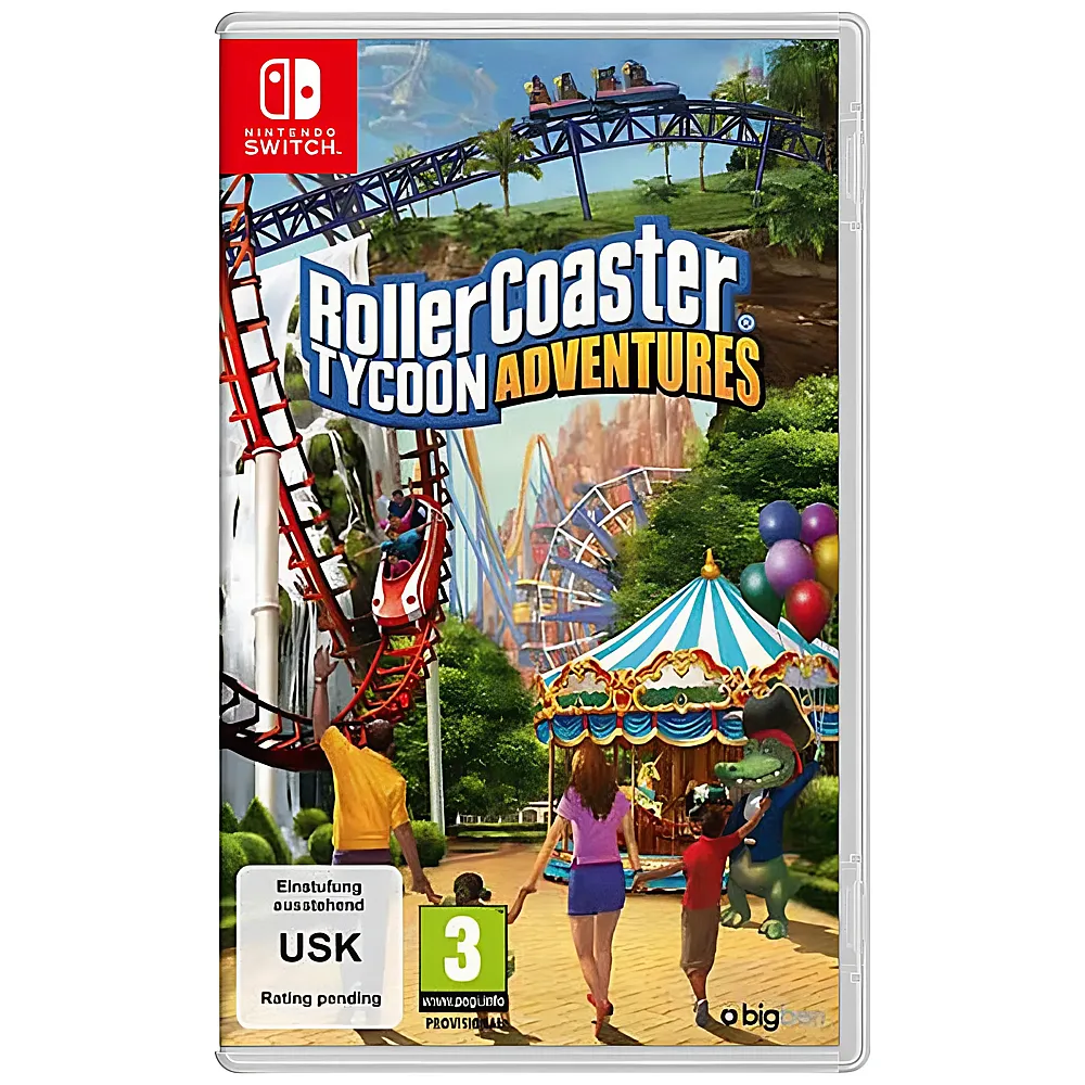 BigBen Switch Rollercoaster Tycoon Adventures